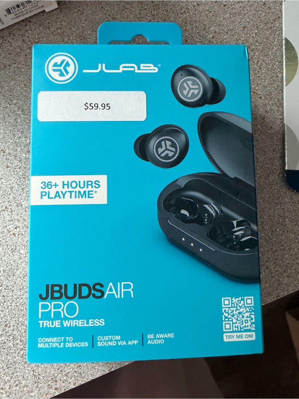 JBuds Air Pro True Wireless Earbuds - Black